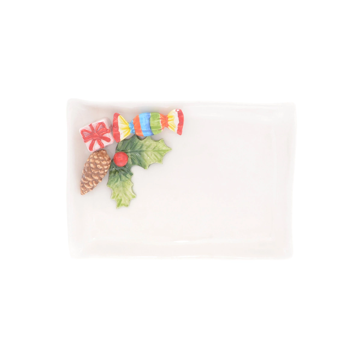Фото Блюдо прямоугольное Annaluma Christmas world Sweet candies 23*16 см