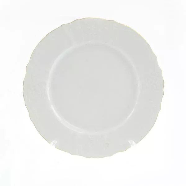 Фото Набор тарелок Bernadotte Белый узор 27 см(6 шт)