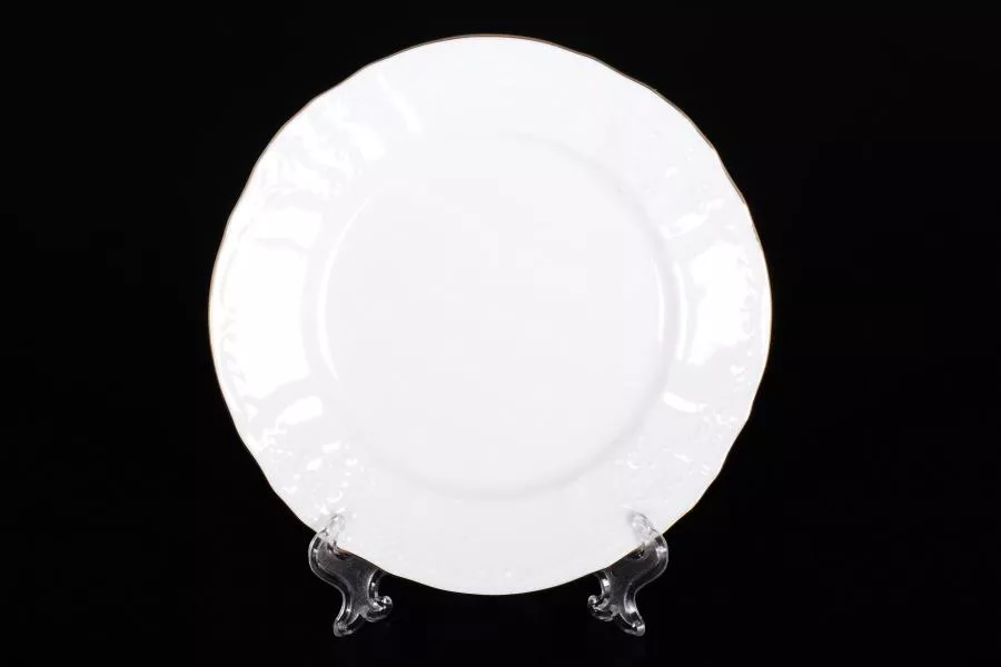 Фото Набор тарелок Bernadotte Белый узор 17 см(6 шт)