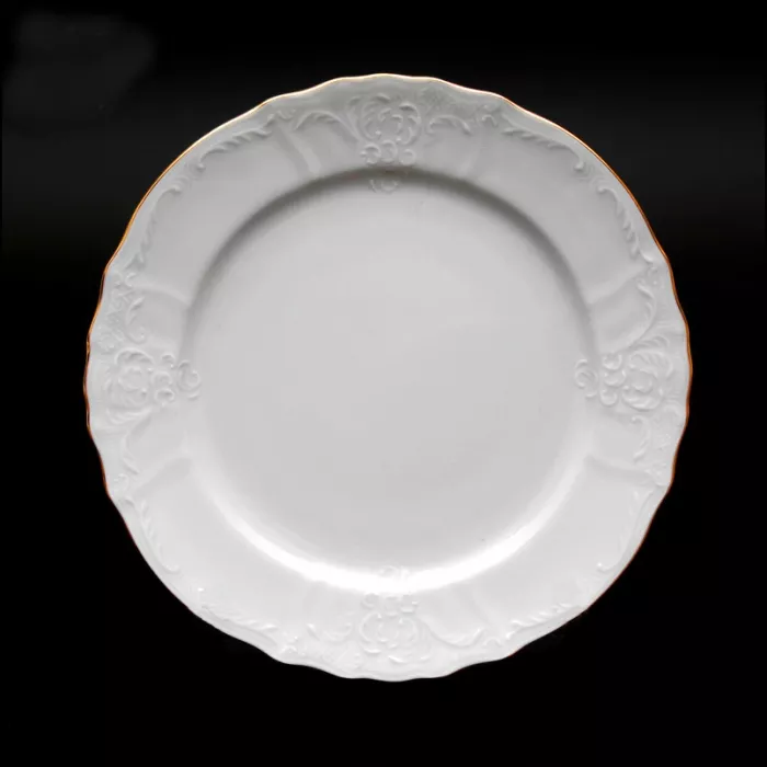 Фото Набор тарелок Bernadotte Белый узор 21 см(6 шт)