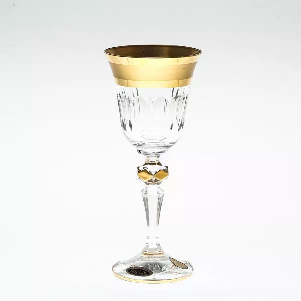 Фото Набор рюмок для водки  хрусталь с золотом Bohemia Max Crystal 60 мл(6 шт)