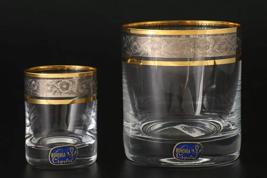 Фото Набор стаканов для виски (6 шт) и стопок для водки 60 мл (6 шт) Кристалекс